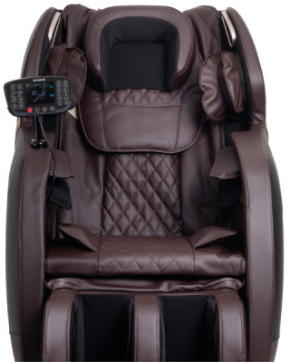 Массажное кресло Victoryfit VF-M76 (коричневый) с уникальным массажем бедер и роликами