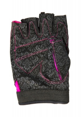 Перчатки для фитнеса Atemi, черно-розовые, AFG06PL